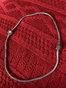 15” Sterling Silver Chamilia Snake Necklace Or 2 Bracelets Of 7.5” Each - Picture 1 of 7