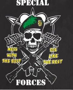 SPECIAL FORCES 3FT X 5 FT POLYESTER FLAGGE MFF3 - Bild 1 von 2
