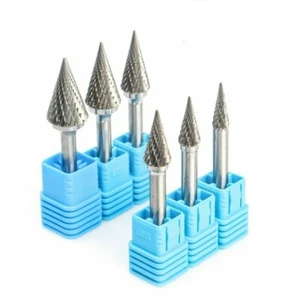 1pc 6mm Shank  TCT Carbide Burr Rotary Drill Bits Tools Cutter Files Die Grinder - Picture 1 of 19