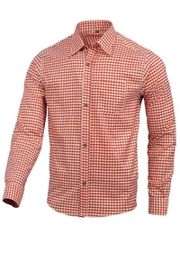Trachtenhemd Trachten Hemd Herren Oktoberfest Wiesn in 3 Farben S bis 4XL LEBRG - Bild 1 von 8