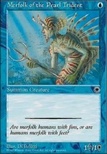 Merfolk of the Pearl Trident X4 (Portal 1) MTG (NM) *CCGHouse* Magic