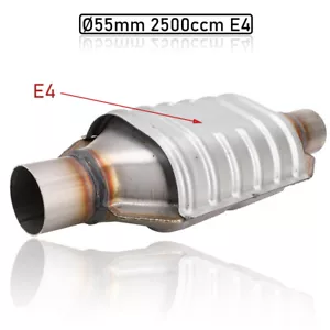 KATALIZATOR UNIWERSALNY KATALIZATOR #E4# do VW OPEL FORD AUDI BMW do 2500cc 2,5l Ø55mm - Zdjęcie 1 z 10