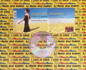 CD Singolo LEDA BATTISTI L'acqua del deserto OTTMAR LIEBERT 1998 EPIC (S12) - Foto 1 di 1