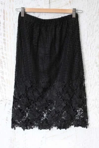 Lucy Paris Greer Mix Lace Pencil Skirt - Picture 1 of 6