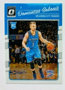 2016-17 Donruss Optic Domantas Sabonis RC #121, Thunder Star Rookie! - Picture 1 of 3
