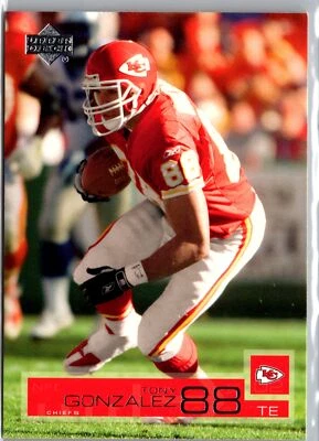 Tony Gonzalez 2002 Upper Deck #88 Kansas City Chiefs - Image 1 of 2