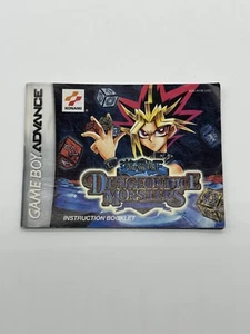 Yu-Gi-Oh Dungeondice Monsters Gameboy Advance Instruction Manual Only - Picture 1 of 4