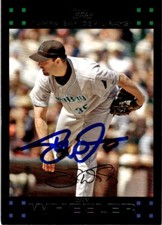 2007 Topps Baseball Dan Wheeler Auto Houston Astros #62 Signed