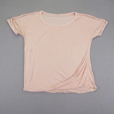 Camiseta Kit And Ace Mujer Rosa Mediana Manga Corta Ligera Elástica Top Tee ^ Foto 1 de 4