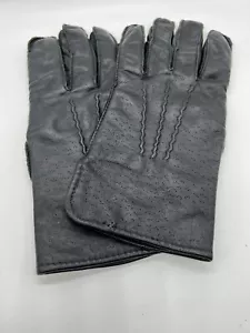 Gloves Men's Medium Lined Black 9-9 1/2 NWOT - Picture 1 of 5