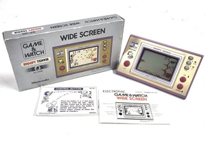 Juego y reloj Nintendo SP-30 Snoopy Tennis vintage completo en caja - probado funciona - Imagen 1 de 9