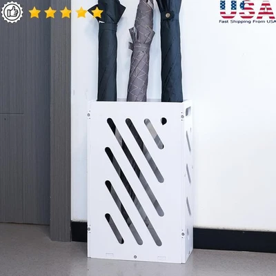 Soporte para paraguas moderno con bandeja de goteo extraíble de drenaje solución de almacenamiento interior EE. UU. Foto 1 de 4
