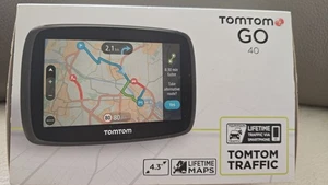 TomTom Go 40 Europe 4,3 Zoll Navi, Lifetime Maps & Traffic, WIE NEU - Bild 1 von 13