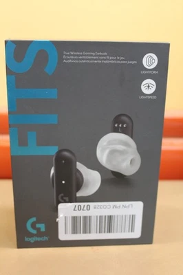 Logitech Logitech G FITS Wireless Bluetooth Earbuds Black *USED* - Image 1 of 4