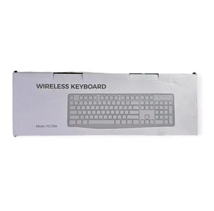 Wireless Keyboard Model PC230A, Color Black, Full Size Keyboard - Picture 1 of 9