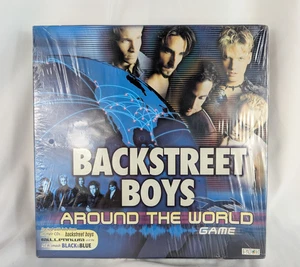 Back Street Boys Board Game Around the World 2000 Y2K SEALED - Picture 1 of 8