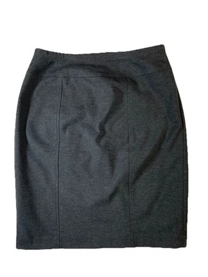 Falda lápiz Ellen Tracy gris carbón - Talla M - Mezcla de poliéster - (F30) Foto 1 de 4