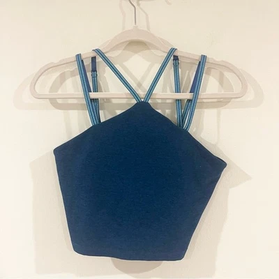 Camiseta sin mangas corta Beyond Yoga Spacedye Shine On para mujer talla S azul verde azulado Foto 1 de 4