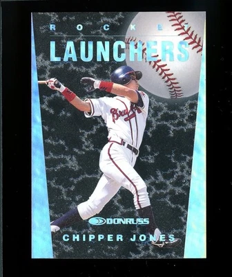 1997 年 Donruss 火箭发射器 #3 Chipper Jones 0293/5000 完好 — 第 1/2 张图片
