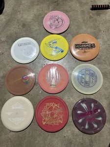 Disc golf Mixed Lot Lonestar Discs Discraft Discs Used - Picture 1 of 1