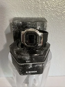 Casio G-shock Japan GMW-B5000 Mens Solar Watch Silver Black - Picture 1 of 6