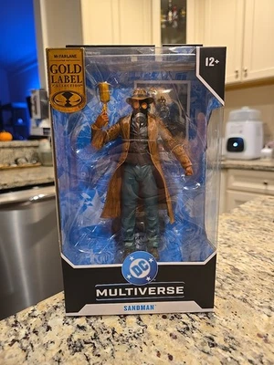 McFarlane Toys DC Multiverse Sandman Wesley Dodds Gold Label 7" Action Figure - Image 1 of 4