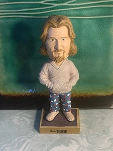 BIG LEBOWSKI THE DUDE BOBBLEHEAD BIF BANG POW SUDADERA CON CAPUCHA BEIGE 7” RARA EN MUY BUENA CONDICIÓN - Imagen 1 de 18