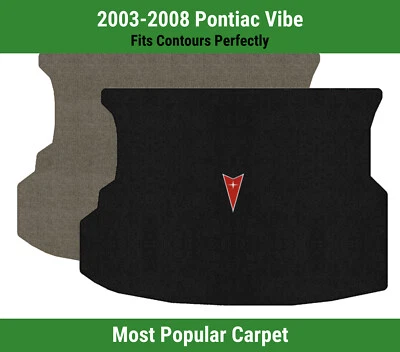 Alfombra de cubierta Lloyd Ultimat para Pontiac Vibe 2003-2008 con logotipo de emblema Pontiac Foto 1 de 4