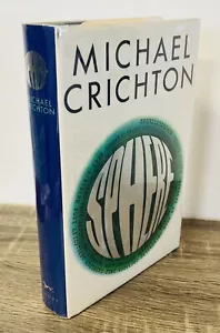 SPHERE by Michael Crichton 1987 True U.S. HB 1st Printing! Basis of the Movie! - Imagen 1 de 6