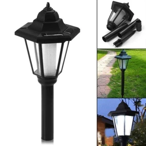 Solar Powered LED Outdoor Garden Lamp Post Lighting Lantern Yard Lawn Lamp - Picture 1 of 22