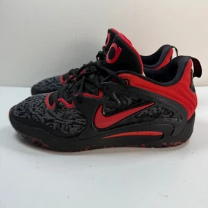 Nike KD 15 Tenis Para Hombres Talla 9 Negro Rojo Universitario Kevin Durant React Zapatos - Imagen 1 de 17