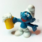 SMURFS Puffi Schlumpf Pitufo Schleich - 20078 Smurf With Beer Glass NEW Unused