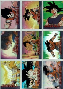 DRAGONBALL Z HOLOCHROME ARCHIVE EDITION STICKER SINGLES - Picture 1 of 9