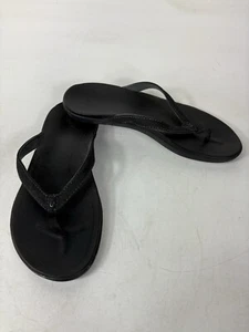 Olukai Ho'opio Sandali Infradito - Nero Donna Taglia 6 - Foto 1 di 7