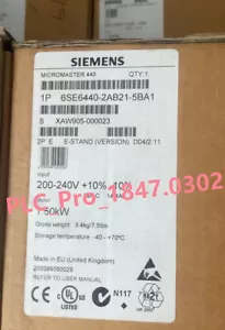 6SE6 440-2AB21-5BA1 1PCS NEW New Siemens 6SE6440-2AB21-5BA1   Fast delivery/ - Picture 1 of 4