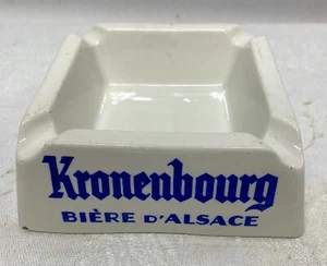 Cendrier ancien Kronebourg bière d'Alsace - Imagen 1 de 8