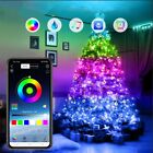 USB LED RGB Smart App Control Copper Wire String Light Fairy Christmas Tree 