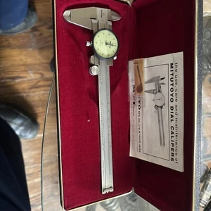 Pinza vintage Mitutoyo Jeweled 505-637 quadrante (Giappone) - Foto 1 di 24