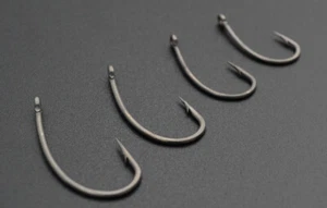 DSM Carpe Hook Hameçons Pêche à la Acier Rig de Cheveux Angler Timer D-Rig Chod - Photo 1/9