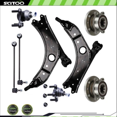 For 2006-2009 Volkswagen Jetta Front Control Arm Ball Joint Wheel Bearning Hub - Image 1 of 4