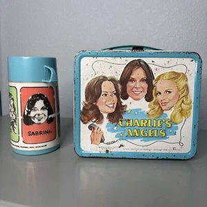 Vintage Aladdin Charlie's Angels Brotdose und Thermoskanne von 1978 - Bild 1 von 14