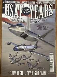 USAF 75 YEARS Magazine By DAVID BAKER FLY 2022 - Picture 1 of 1
