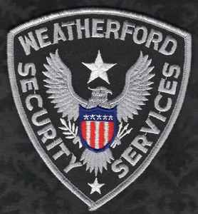 Weatherford Security Services Toppa a tracolla - Foto 1 di 2