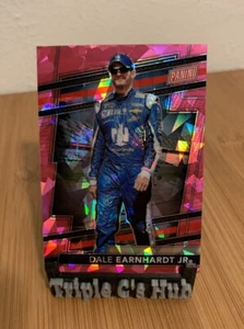 2024 Panini National VIP Gold DALE EARNHARDT Jr. Pink Cracked Ice Prizm /88 - Picture 1 of 5