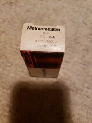 Condensador distribuidor NOS MOTORCRAFT DC 89 72-74 Ford Pinto D3FZ-12300-A - Imagem 1 de 3