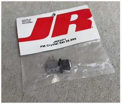 Vintage RC JR PROPO Radio FM Crystal Set JRPXF1 Channel 1 26.995mhz Old Stock - Image 1 of 2