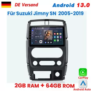 2+64GB Für Suzuki Jimny SN 2005-2019 Carplay Autoradio GPS NAVI SAT BT WIFI DAB+ - Bild 1 von 11