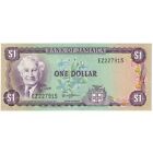 [#194353] Banknote, Jamaica, 1 Dollar, 1989, 1989-07-01, Km:68Ac, Au(55-58)