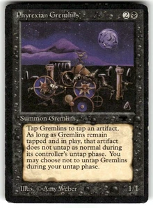 Phyrexian Gremlins Antiquities Regular MTG LP - Picture 1 of 2