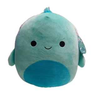 🐢✨ Squishmallows Cascade 16" Teal Turtle – S12 #1788 – NEW with Tags! - Picture 1 of 7